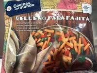 Mängden socker i Relleno de fajitas