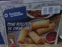 Mängden socker i Mini rollitos de carne