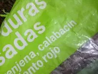 Mängden socker i Verduras asadas