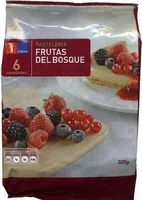 Mängden socker i Frutas del bosque congeladas