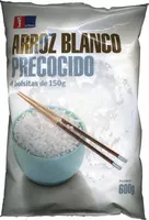 Mängden socker i Arroz blanco precocido