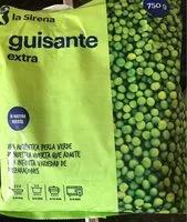 Mängden socker i Guisante extra