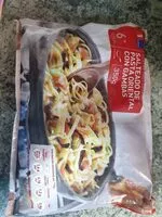 Mängden socker i Salteado de pasta oriental con gambas