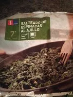 Mängden socker i Salteado de espinacas al ajillo