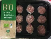 Mängden socker i Albóndigas de carne de vacuno y cerdo ecológicas