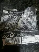 Mängden socker i Mini redondo de cebolla caramelizada