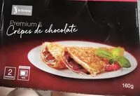 Mängden socker i Crepes de chocolate