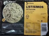 Mängden socker i Fettuccini con salsa de setas