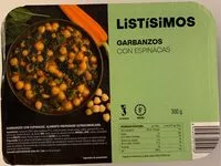 Mängden socker i Garbanzos con espinacas
