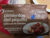 Mängden socker i Pimientos del piquillo rellenos de bacalao