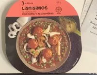 Mängden socker i Albondigas con sepia y alcachofas