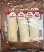 Mängden socker i Canelones de carne sin bechamel