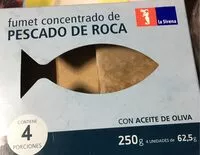 Mängden socker i Fumet concentrado de pescado de roca