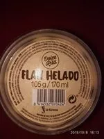 Mängden socker i Flan helado