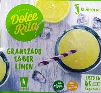 Mängden socker i Dolce Rita granizado sabor limon
