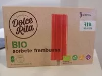 Mängden socker i Bio sorbete frambuesa