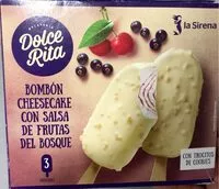 Mängden socker i Bombón cheesecake con salsa de frutas del bosque