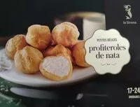 Mängden socker i Profiteroles de nata