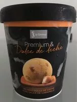 Mängden socker i Helado dulce de leche