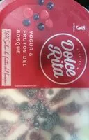 Mängden socker i yogur & frutos del bosque. Dolce Rita