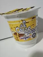 Mängden socker i Postre al cacao celgan