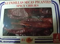 Mängden socker i Guindillas secas picantes