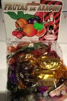 Mängden socker i Frutas de Aragon