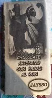 Mängden socker i Chocolate artesano con pasas al ron