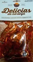 Mängden socker i Delicias de naranja