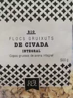 Mängden socker i Flocs gruixuts de civada integral