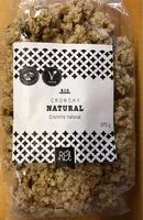 Mängden socker i Crunchy Natural