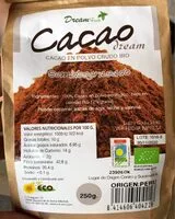 Mängden socker i Cacao en Polvo Crudo Bio