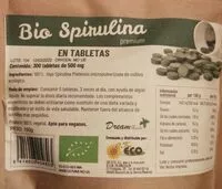Mängden socker i Bio Spirulina