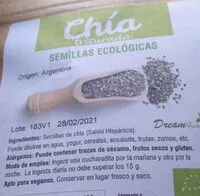Mängden socker i Chía triturada