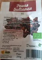 Mängden socker i Pasas sultanas