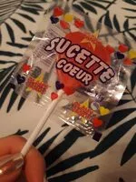 Mängden socker i Sucette Coeur