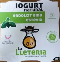 Mängden socker i Iogurt natural amb estevia