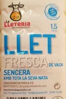 Mängden socker i Llet Fresca La Lleteria