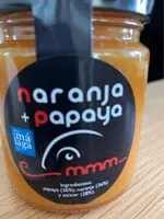 Mängden socker i Confiture papaye orange