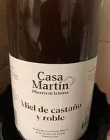Mängden socker i Miel de castaño y roble