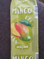 Mängden socker i Helado de mango