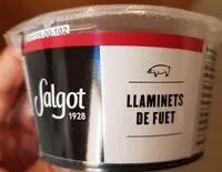Mängden socker i Llaminets de fuet