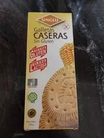 Mängden socker i Galletas caseras sin gluten