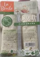 Mängden socker i Flautas carbonara