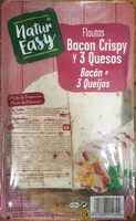 Mängden socker i Flautas de bacon crispy y 3 quesos