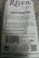 Mängden socker i Chorizo ahumado Rivero