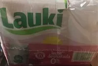 Mängden socker i Leche desnatada