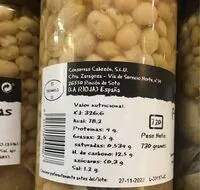 Mängden socker i Pochas riojanas