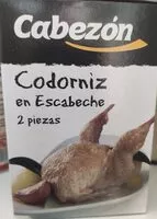 Mängden socker i Cordorniz en escabeche