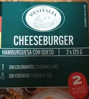 Mängden socker i Cheeseburguer